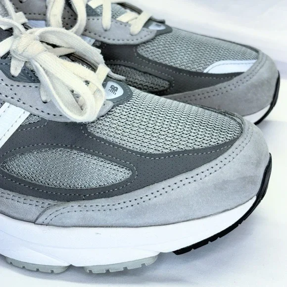 New Balance 990v6 Grey Running Shoes M990GL6 Mens 11 2E Extra Wide USA